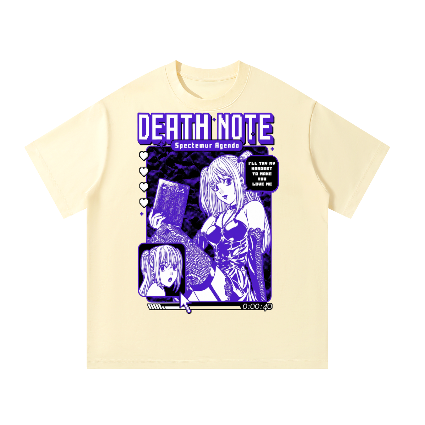 Death Note X Outcast Shirt Oversized