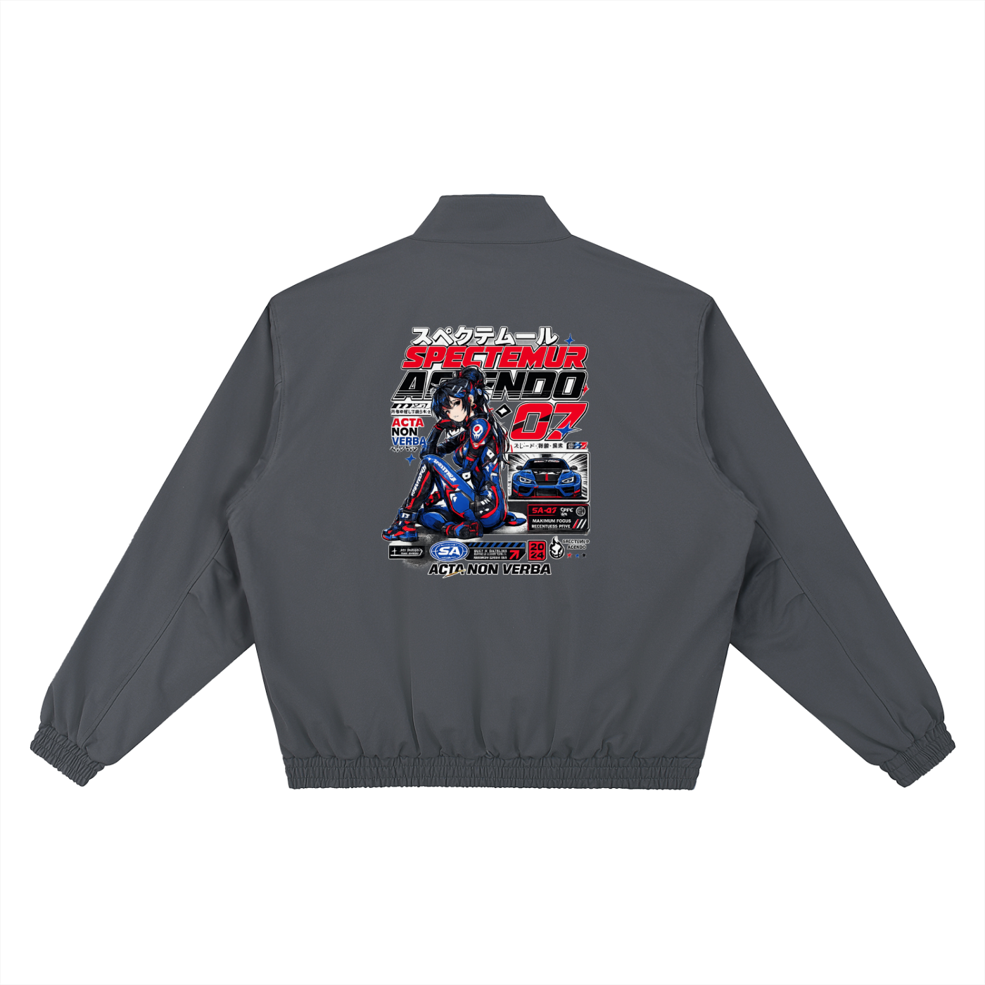 ACTA NON VERBA Bomber Jacket