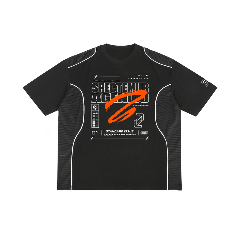 Standard Issue Black Oversized Tee