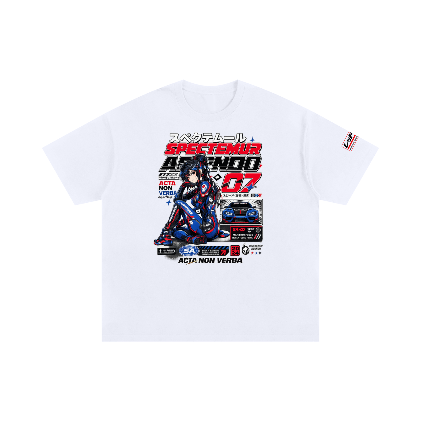 ACTA NON VERBA Oversized T-Shirt