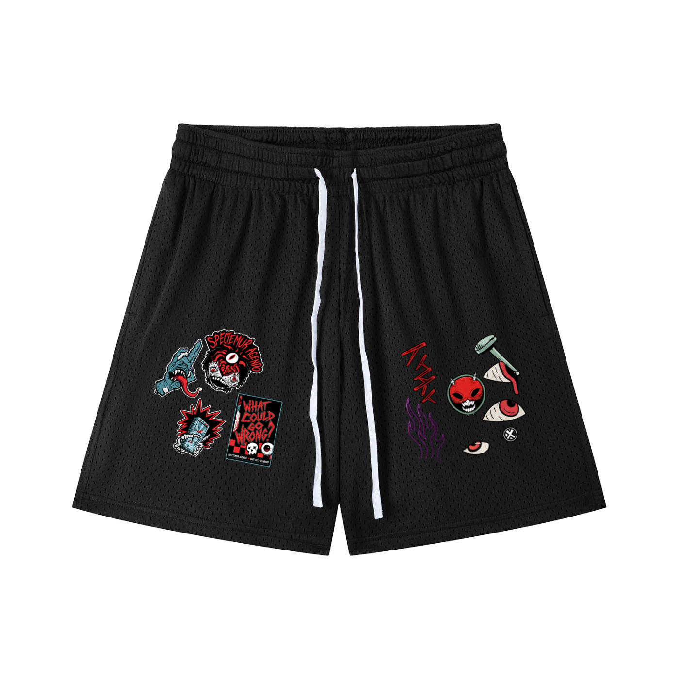 Scar Me Up And Down Shorts
