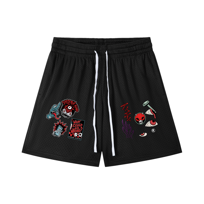 Scar Me Up And Down Shorts