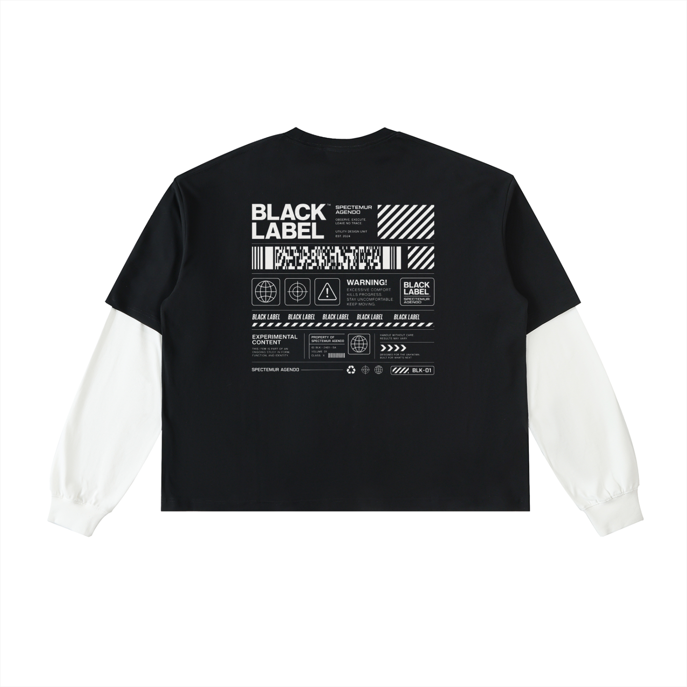BLACK LABEL Layered T-Shirt