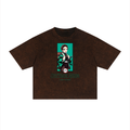 Tanjiro Checks T-Shirt - Vintage
