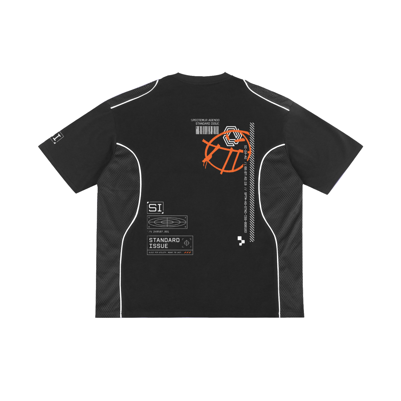 Standard Issue Black Oversized Tee