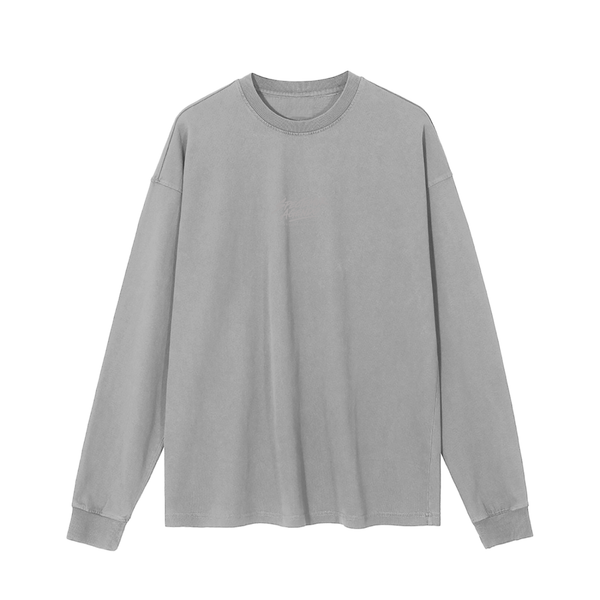 Essentials SS26 Long Sleeve T-Shirt - Gray