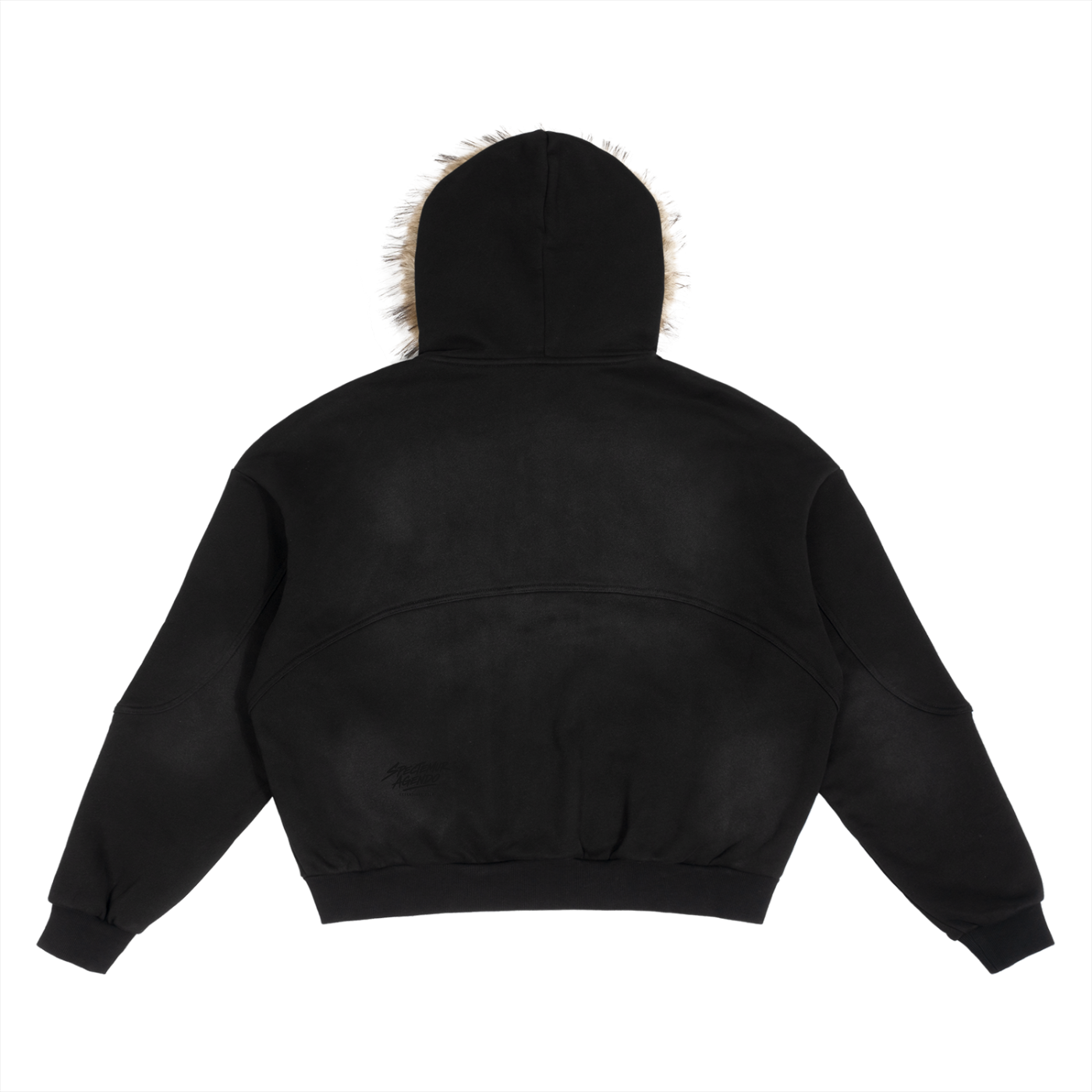 SS26 X Detachable Fur Hoodie