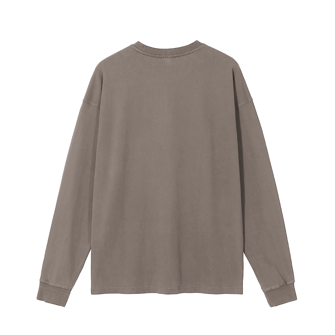 Essentials SS26 Long Sleeve T-Shirt - Gray Brown