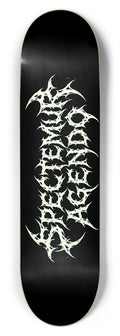 BLACK LABEL Skate Deck LIMITED GLOW